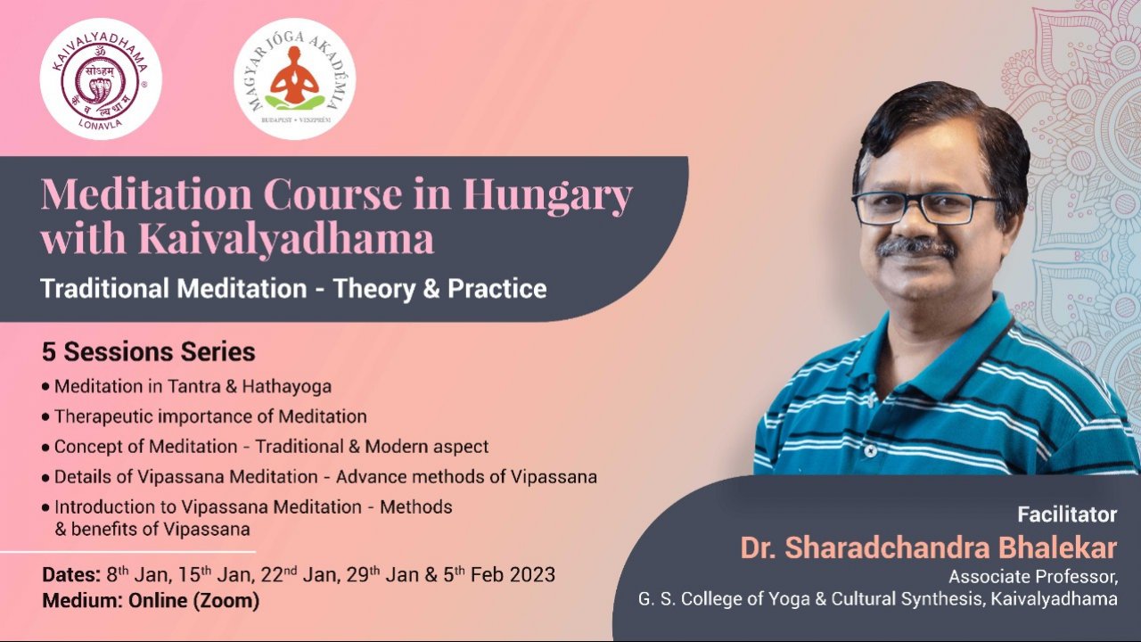 Dr. Bhalekar: A Meditáció hagyománya