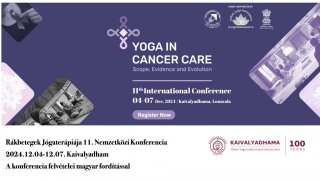 Rákbetegek Jógaterápiája 11. Nemzetközi Konferencia élő adásának felvételei 