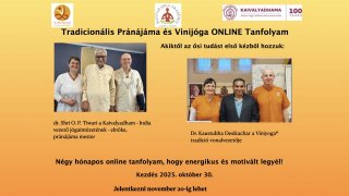 Tradicionális Pránájáma és Viniyoga tanfolyam 2025